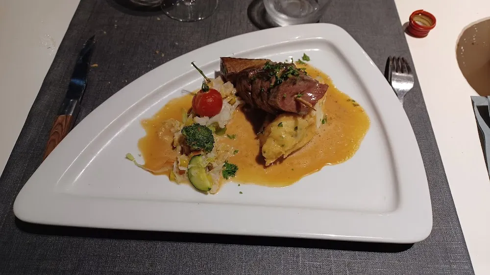 Brochette de Boeuf Sauce Madère