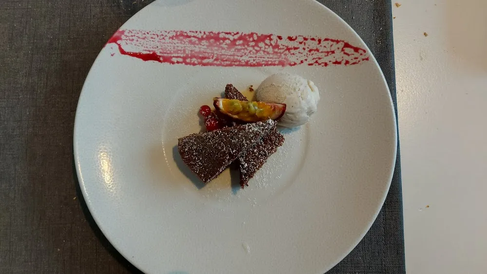 Fondant Au Chocolat Boule Vanille